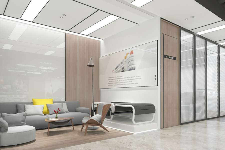 理療店等候區裝修效果圖