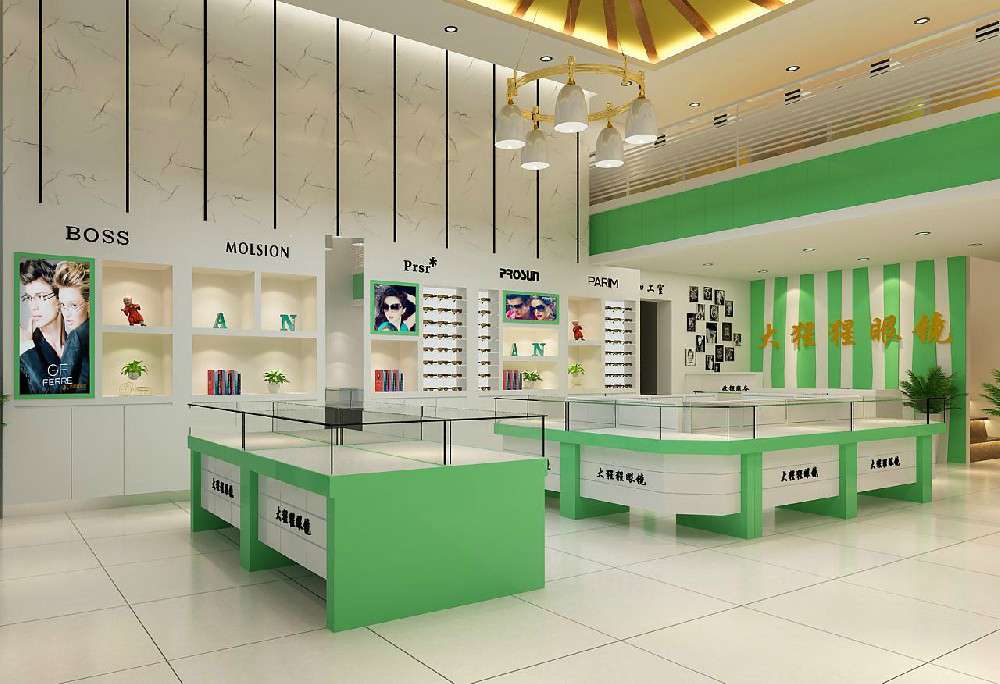 鄭州時尚大氣的眼鏡店都是怎樣裝修設計的?
