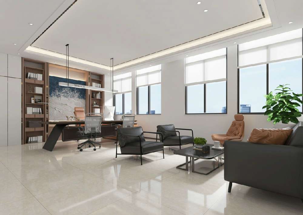 辦公室裝修可以根據顏色搭配起到舒適的作用