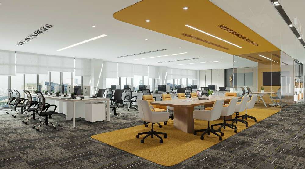 在辦公室裝修中創造好的環境，試圖留住人才