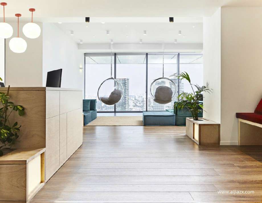 1850平米科技辦公室裝修設計效果圖