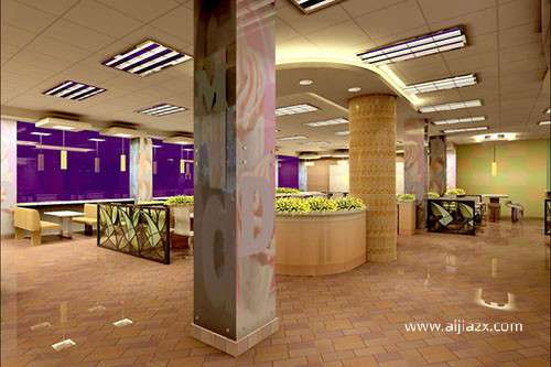 在鄭州開一家快餐店，快餐店怎樣裝修設(shè)計(jì)