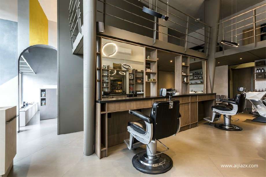 鄭州發(fā)廊裝修方案推薦，審美和品味在線的發(fā)廊裝修設(shè)計(jì)