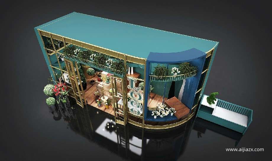 　　鄭州花店裝修設計攻略，人氣花店如何裝修打造
