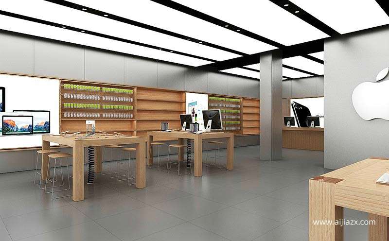 蘋(píng)果手機(jī)店怎么裝修，蘋(píng)果手機(jī)店室內(nèi)設(shè)計(jì)