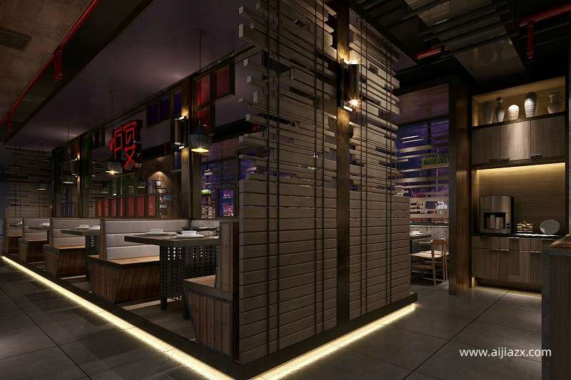 火鍋店裝修設(shè)計(jì)方案，一套完整的火鍋店設(shè)計(jì)方案