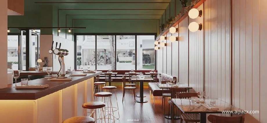 杭州披薩店裝修設計方案，高人氣披薩店設計裝修特色