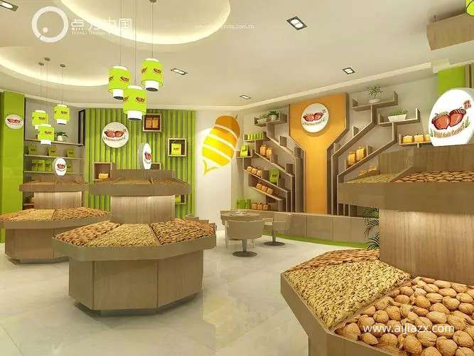鄭州干果店設(shè)計(jì)，干果專賣店裝修設(shè)計(jì)要點(diǎn)
