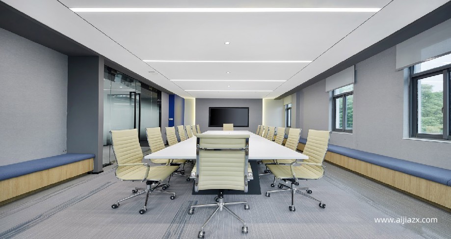 1500平米科技公司辦公樓裝修設(shè)計效果圖