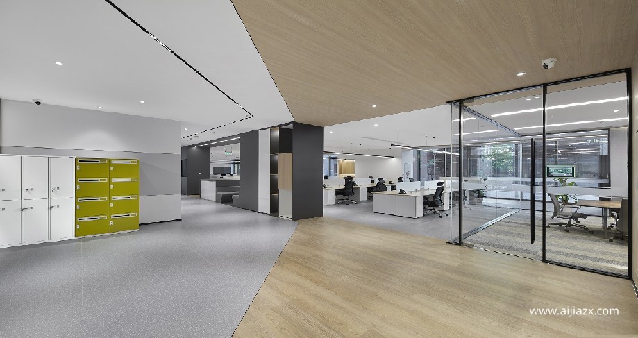 1800平米醫療公司辦公樓裝修設計效果圖