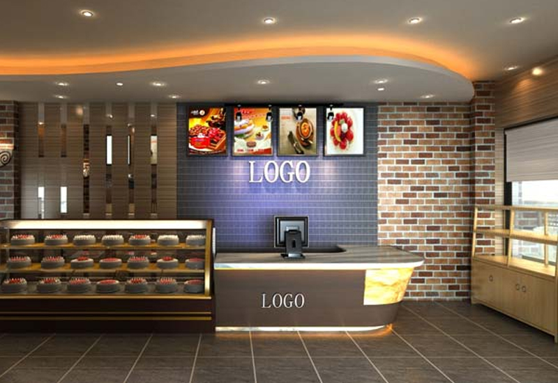 迷你蛋糕店裝修設計效果圖