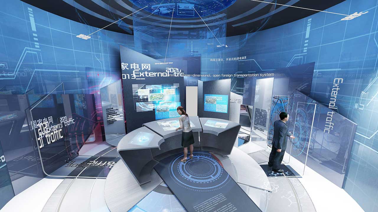 鄭州職業(yè)技術學院實訓教室展廳設計