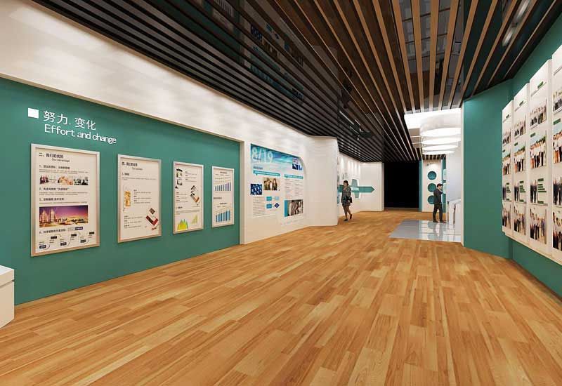 鄭州職業(yè)技術(shù)學院實訓教室展廳設(shè)計