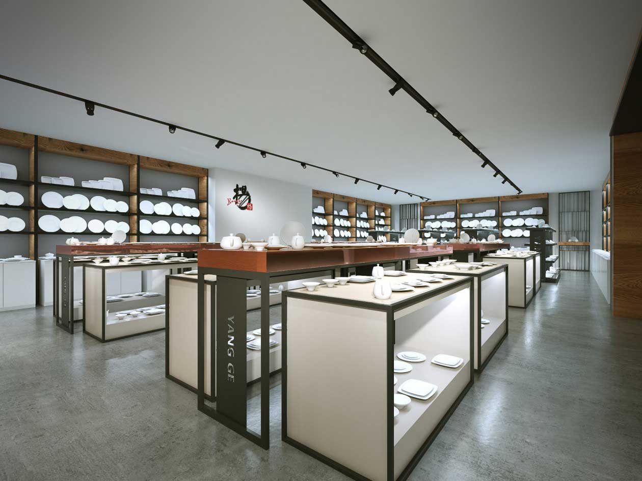 580平方展廳展館設(shè)計裝修案例