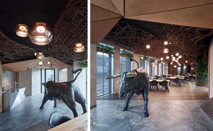 320m2鄭州金水區(qū)西餐廳設(shè)計效果圖