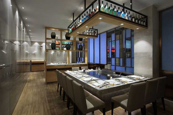 周口日式餐廳設(shè)計(jì)400m2裝修效果圖