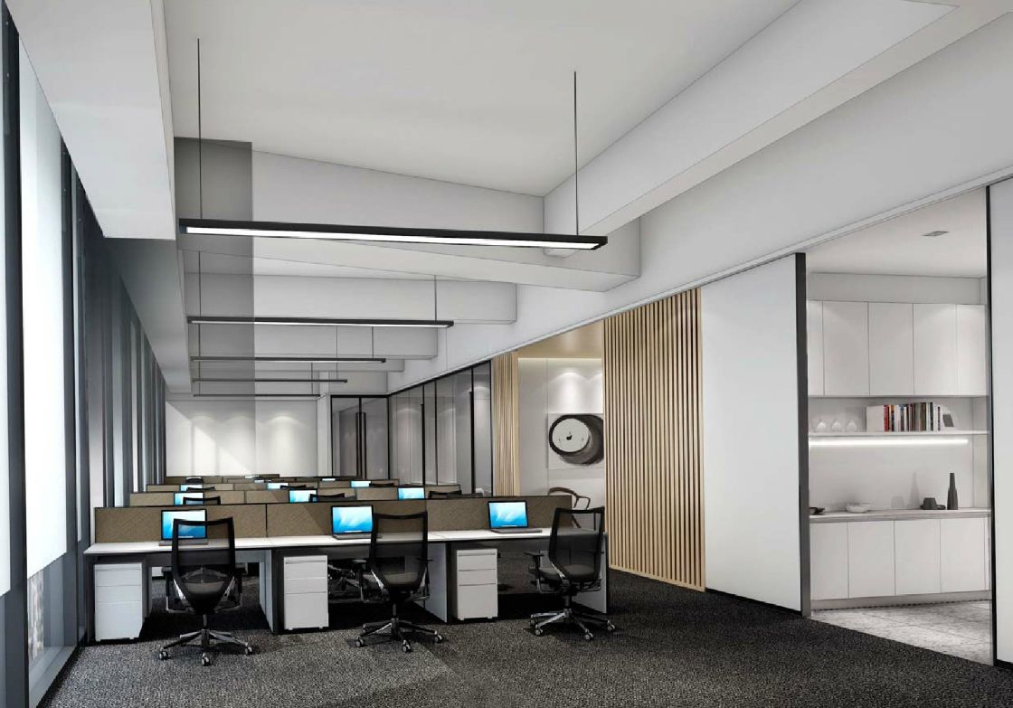 鄭州寫字樓辦公室裝修設(shè)計案例