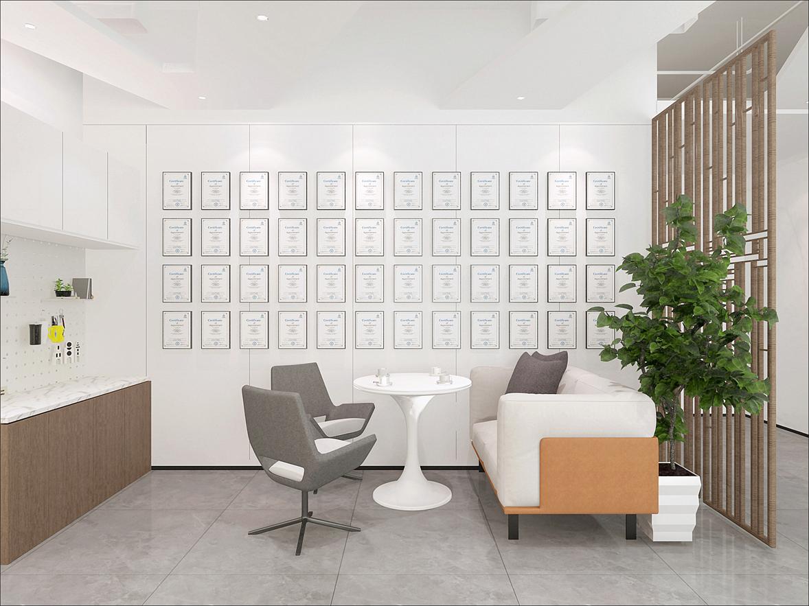 鄭州中原區(qū)辦公室裝修設(shè)計效果圖