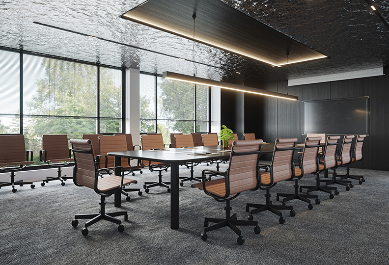 鄭州產(chǎn)業(yè)園區(qū)辦公室裝修設(shè)計效果圖