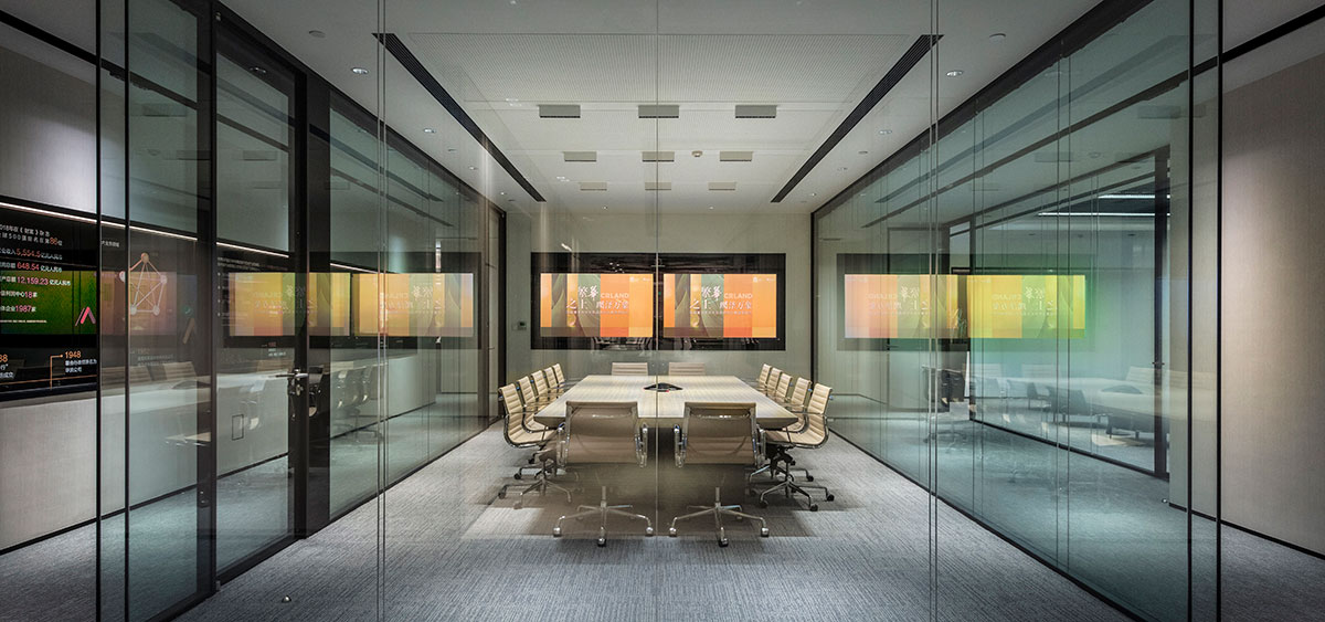 鄭州辦公空間設(shè)計-1480平米裝修效果圖