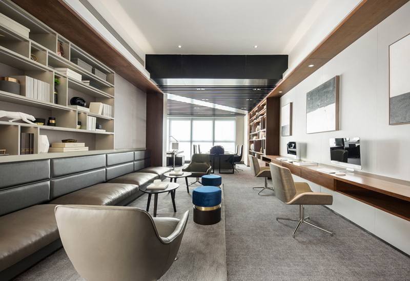 300平米寫(xiě)字樓辦公室裝修效果圖