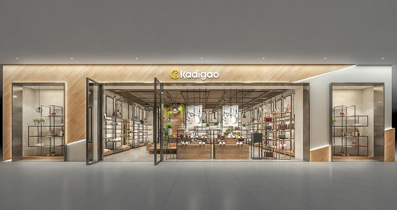 120平米女鞋專(zhuān)賣(mài)店設(shè)計(jì)效果圖