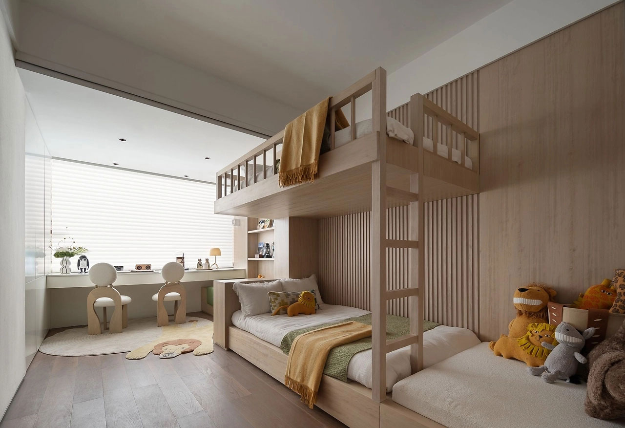 144平米美盛教育港灣家裝設(shè)計裝修效果圖