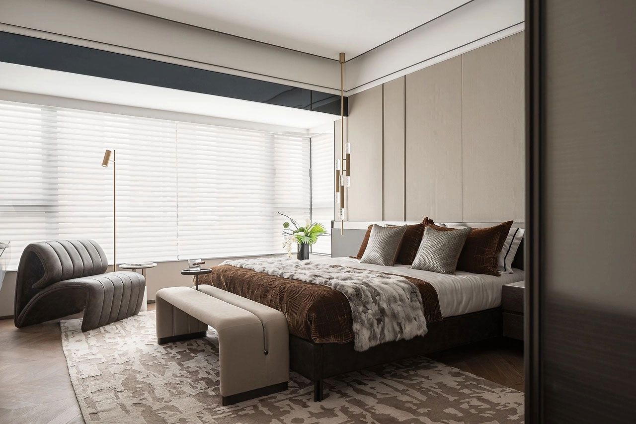 144平米美盛教育港灣家裝設(shè)計裝修效果圖