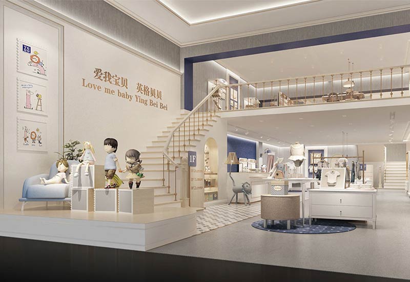 鄭州母嬰店設計:溫馨與實用的平衡
