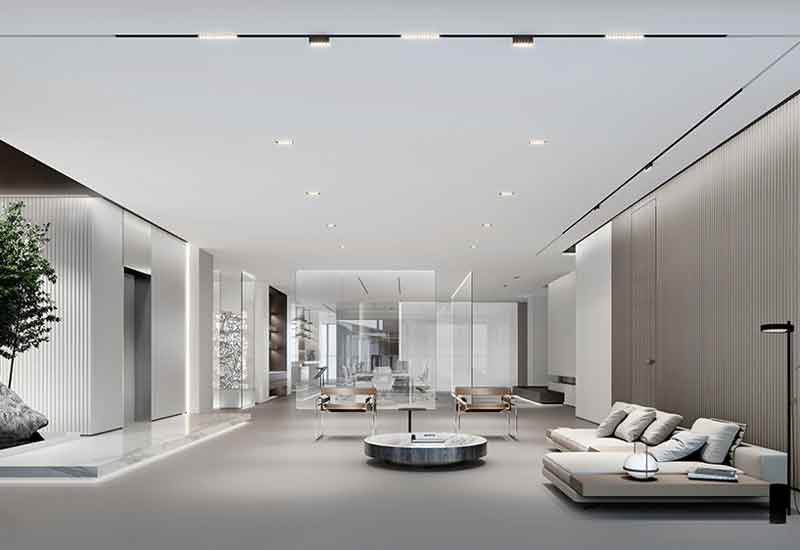 鄭州辦公室接待室裝修：溫馨專業(yè)的設計思路