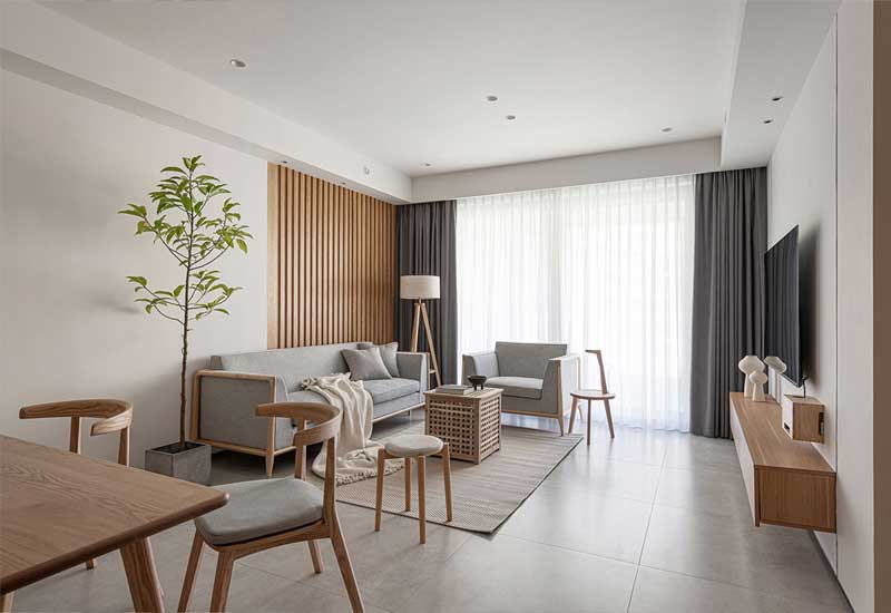 鄭州新房裝修設計：現代簡約風的空間擴容技巧