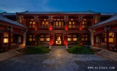 豪華的鄭州中式風格酒店裝修效果圖