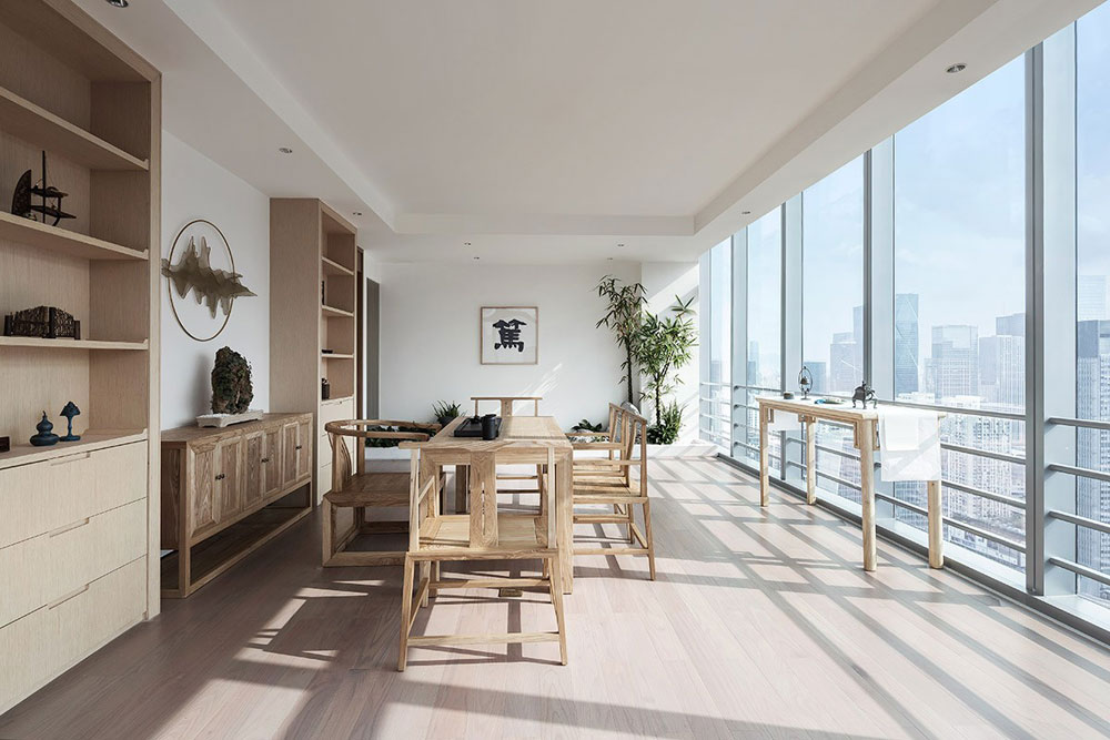 鄭州國中創(chuàng)投辦公室裝修設(shè)計(jì)案例效果圖