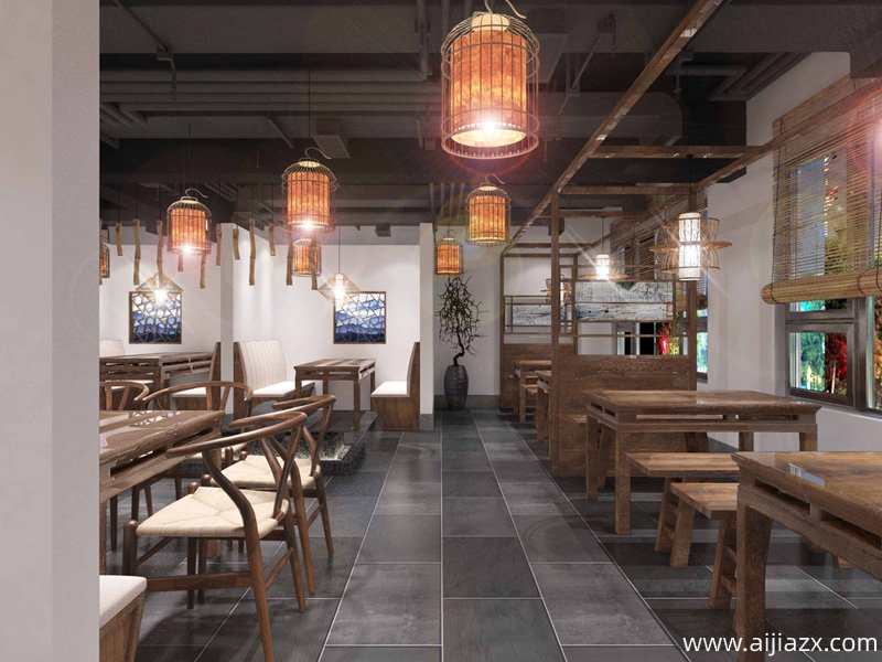 鄭州中式餐廳設計理念