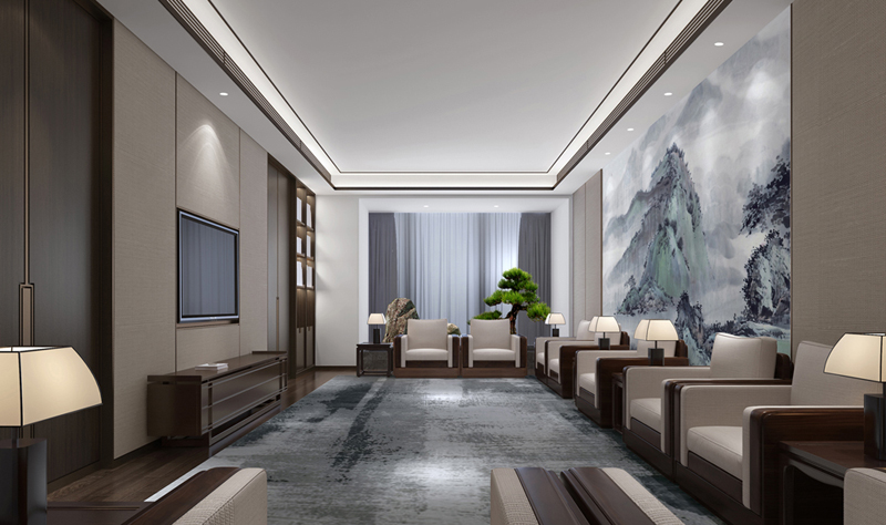 鄭州辦公室空間裝修設(shè)計顯大的技巧！